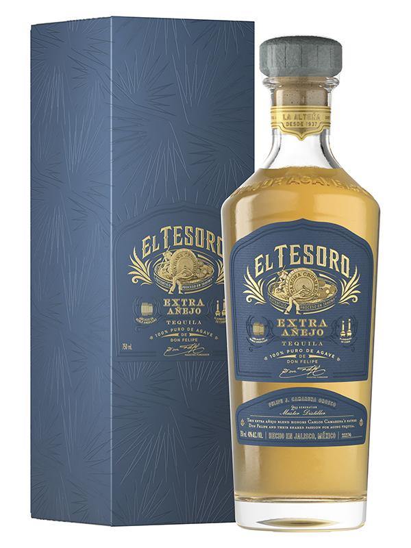 El Tesoro Extra Anejo Tequila 750ml
