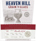 Heaven Hill Grain to Glass Wheated Bourbon Whiskey 700ml