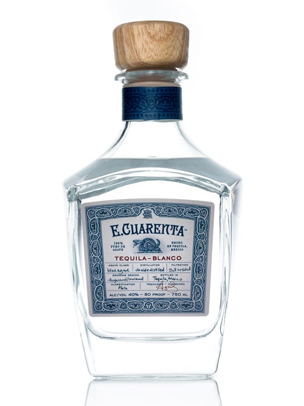 E Cuarenta Blanco E-40 Tequila 750ml