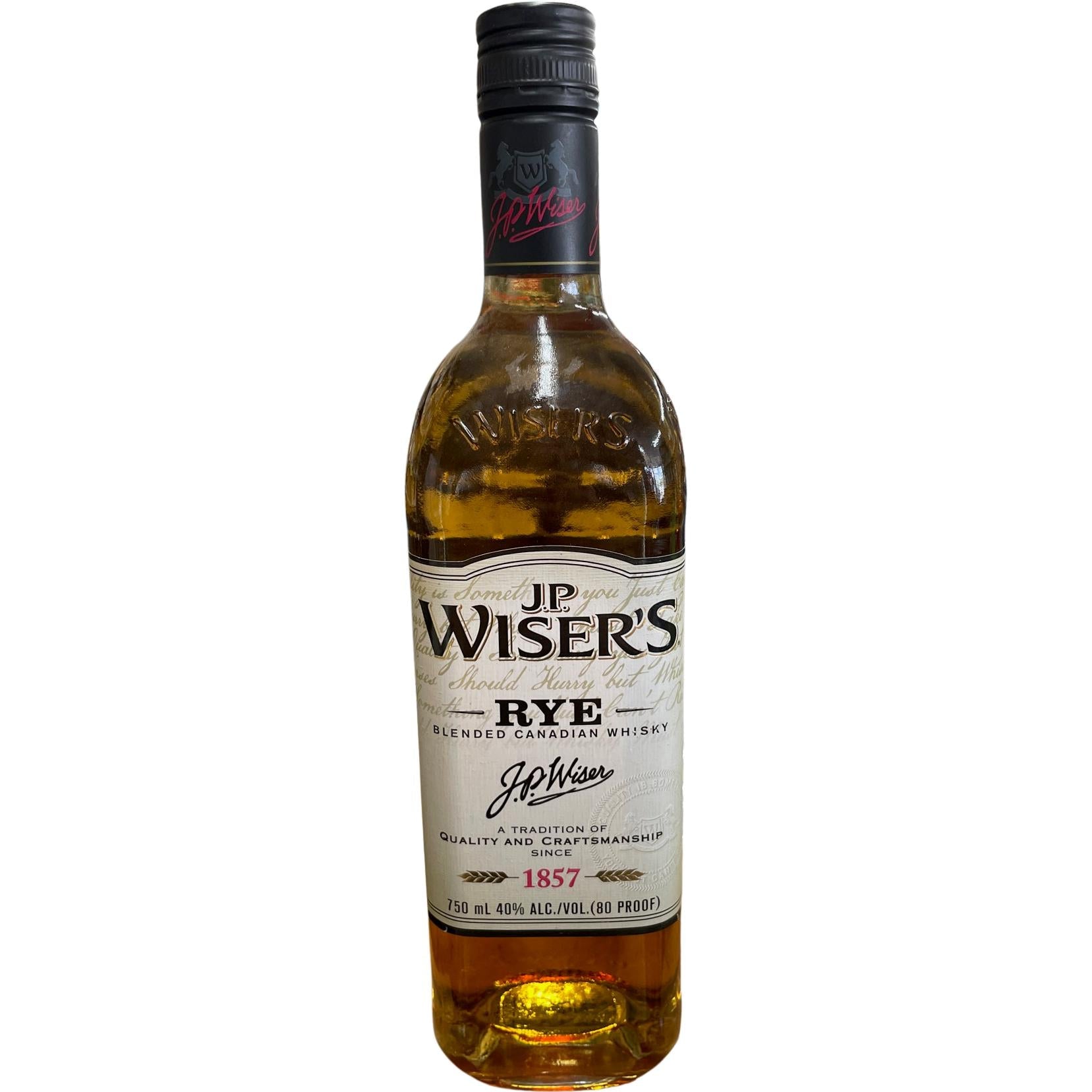 J.P. Wiser's Rye 750ml