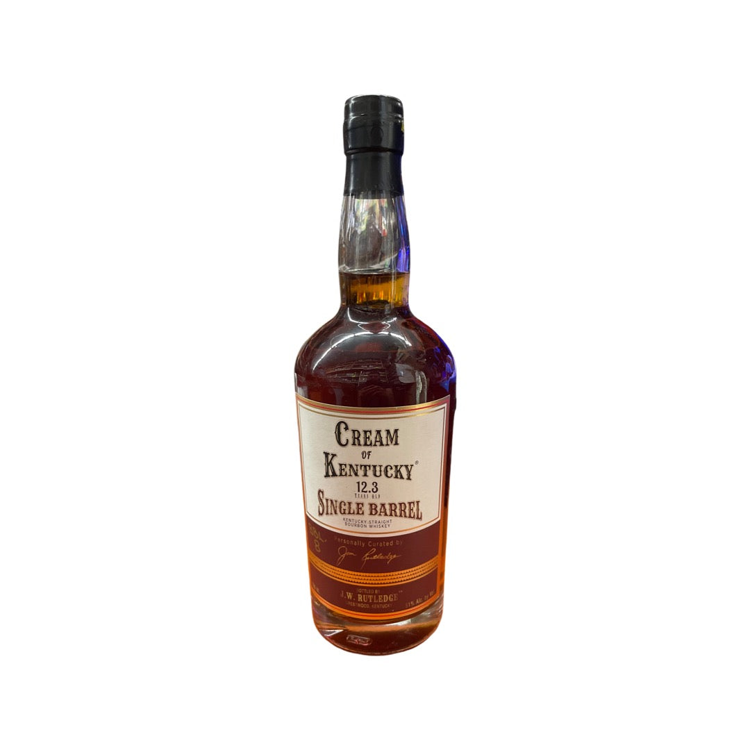 J.W. Rutledge Cream of Kentucky 12.3 Year Single Barrel BBL 8 750ml