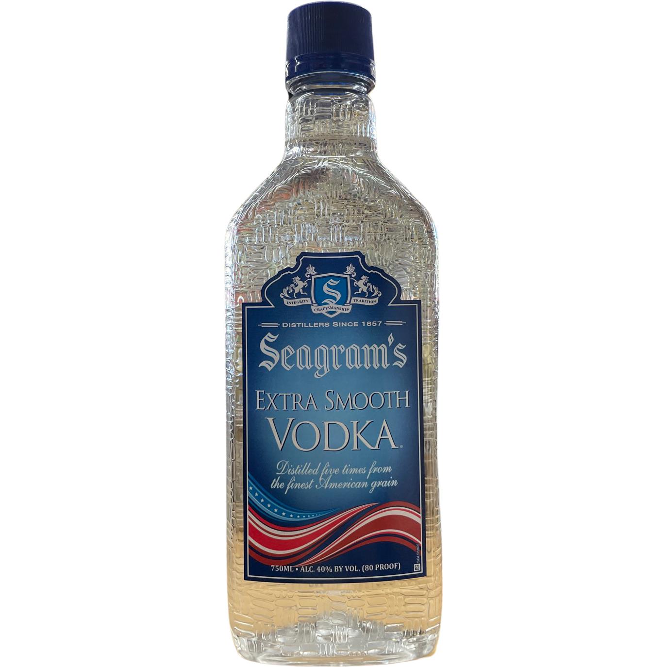 Seagram's Extra Smooth Vodka 750ml