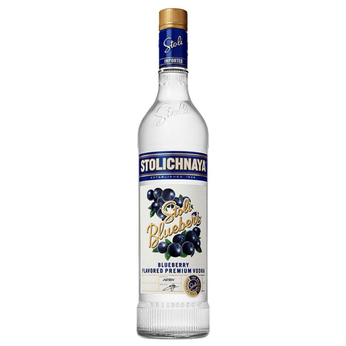 Stolichnaya Blueberi Vodka 750ml
