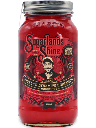 Sugarlands Tickle’s Dynamite Cinnamon Moonshine 750ml
