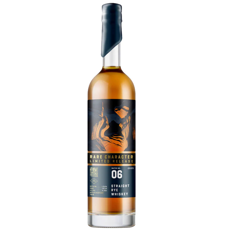 Rare Character Limited Release 2025 Batch No. 06 Straight Rye Whiskey 750 mL