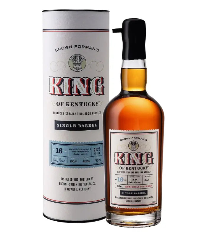 Brown Forman's King Of Kentucky 16 Year Single Barrel Bourbon 2024 Release