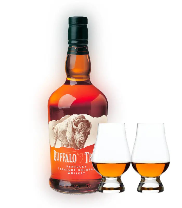 Buffalo Trace Bourbon (750mL) & Glencairn Set Bundle