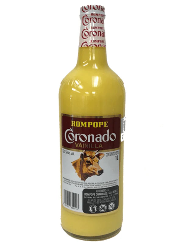 Coronado Rompope Vanilla Cream Liqueur 1 Liter