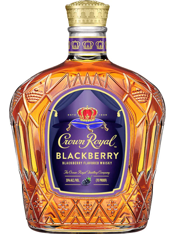 Crown Royal Blackberry Whisky 750ml Bottle Broz