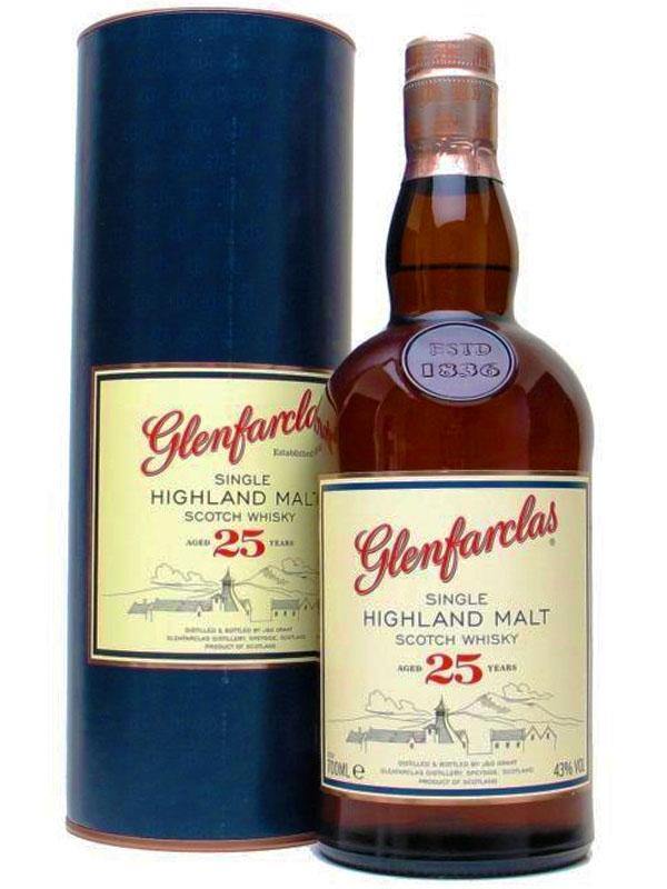 Glenfarclas 25 Year Single Malt Scotch Whisky 750ml