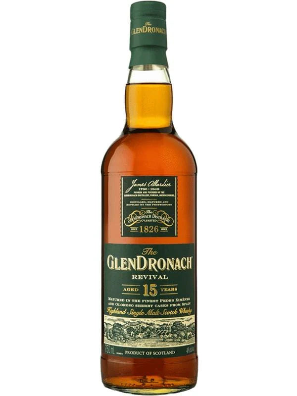 GlenDronach Revival 15 Year Old Scotch Whisky 700ml