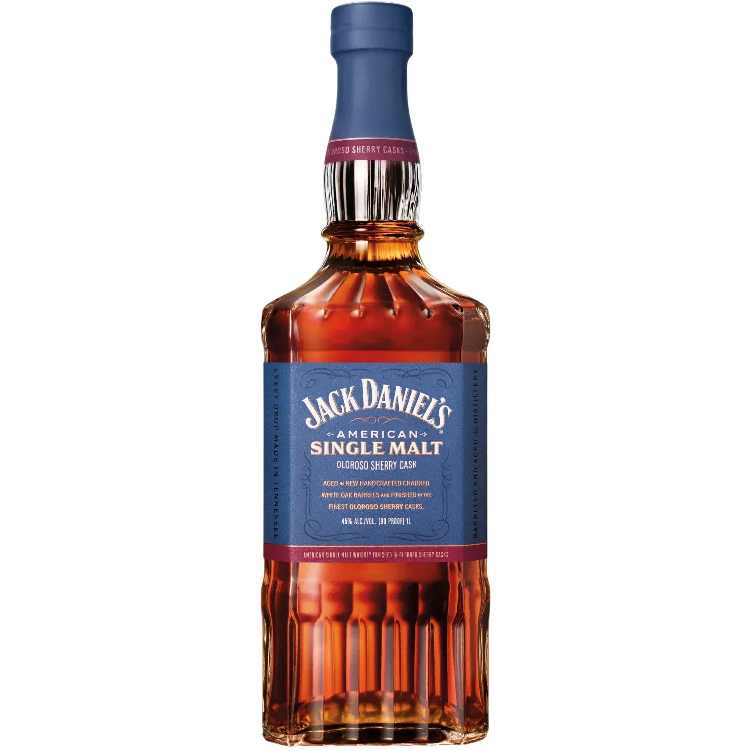 Jack Daniel's American Single Malt Oloroso Sherry Cask Whiskey 1 Liter