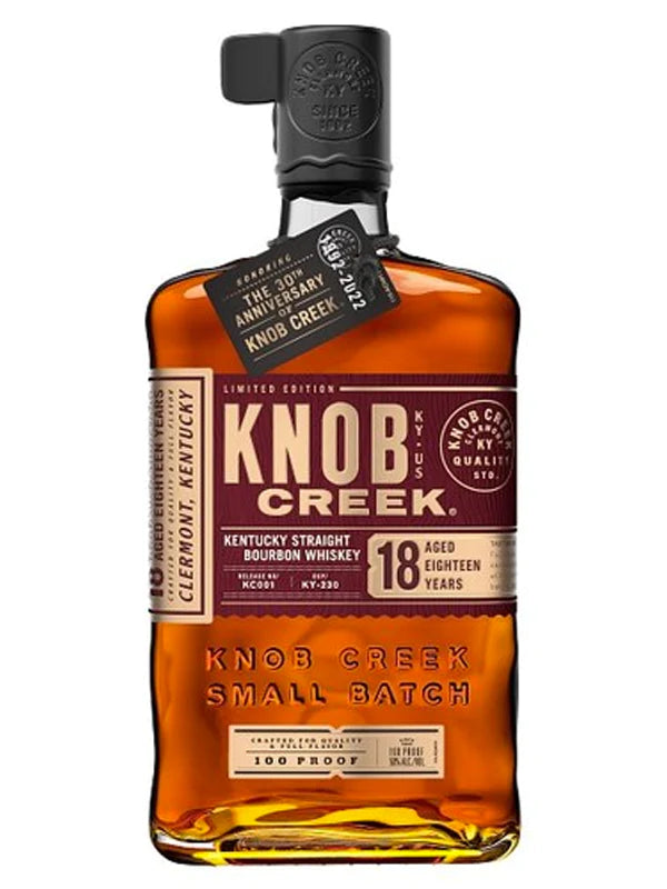 Knob Creek 18 Year Old Bourbon Whiskey 750ml