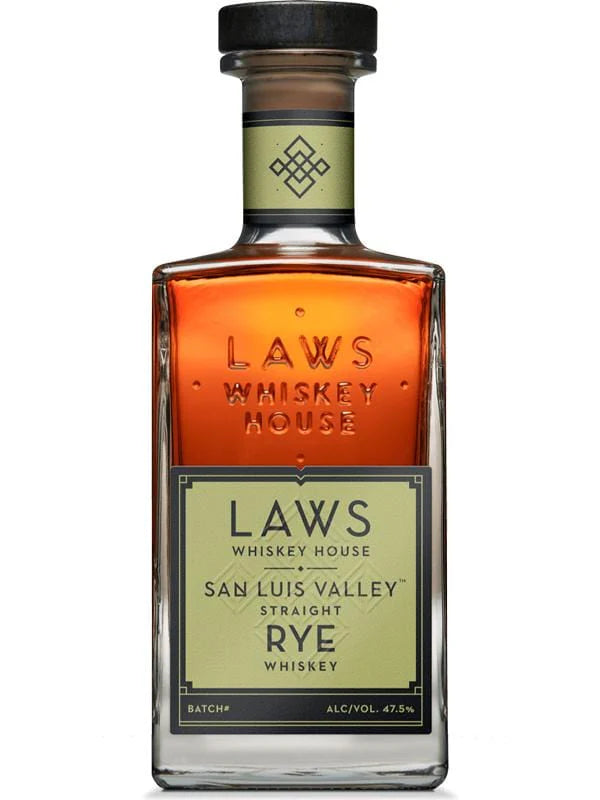 Laws Whiskey House San Luis Valley Straight Rye Whiskey 750ml