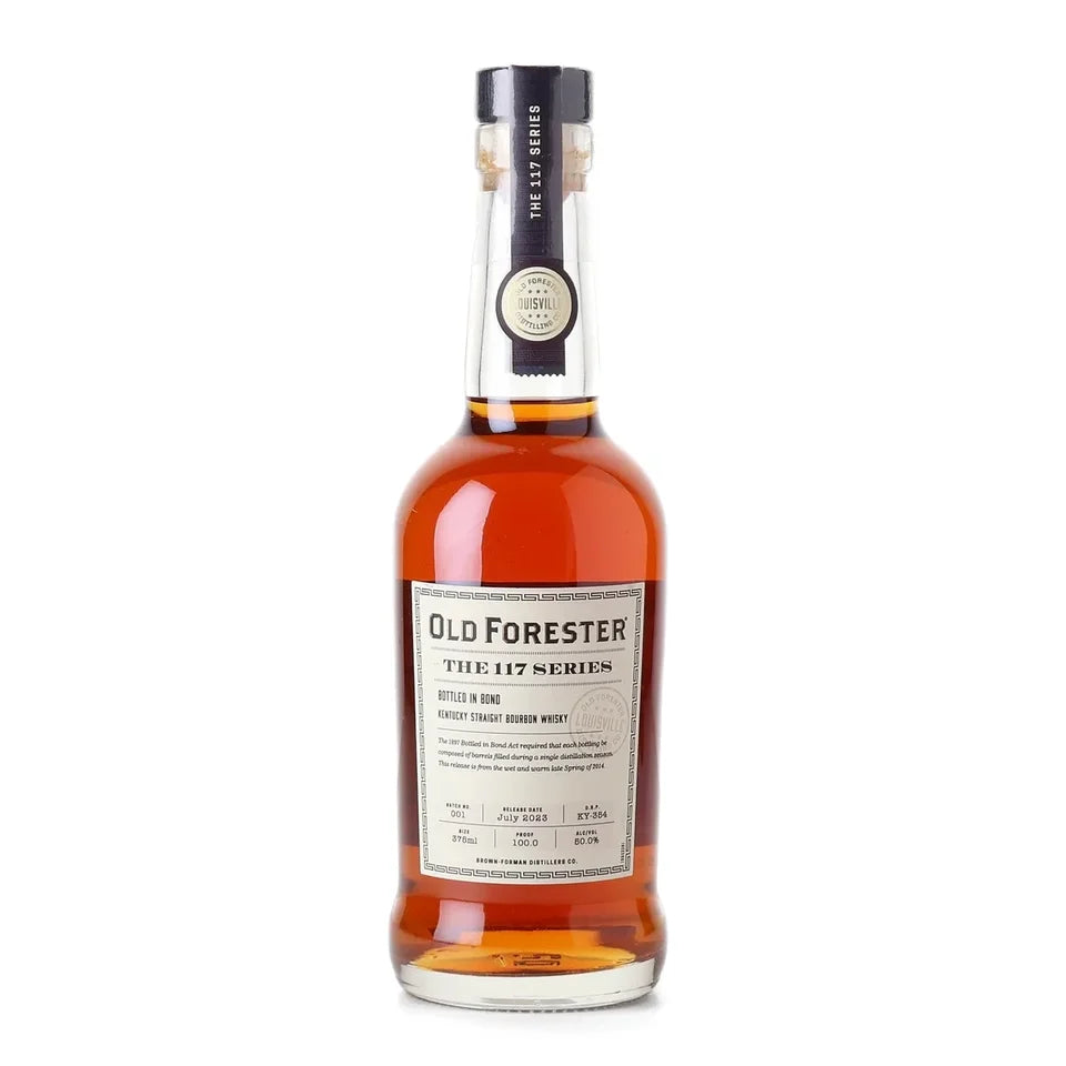 Old Forester 117 Series Bottled in Bond Batch 001 Kentucky Straight Bourbon Whisky 375ml
