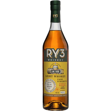 Ry3 14 Year Old Light Whiskey Cask Strength 'CA Exclusive' 750ml