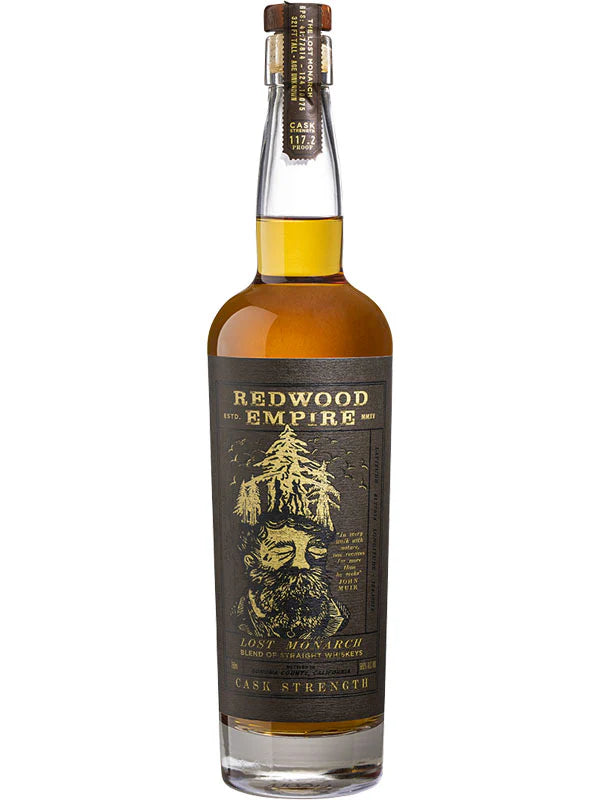 Redwood Empire Cask Strength Lost Monarch Whiskey 750ml