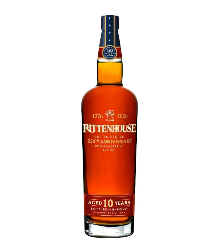 Rittenhouse 250th Anniversary Commemorative 10 Year Straight Rye Whiskey 750mL