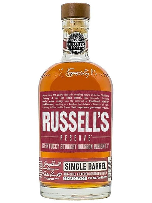 Russell's Reserve Single Barrel Bourbon Whiskey 750ml – Bottle Broz