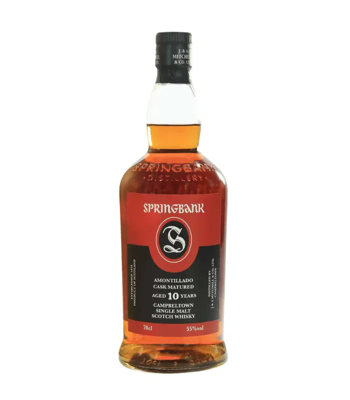 Springbank 10 Year Amontillado Cask Single Malt Scotch Whisky 700mL