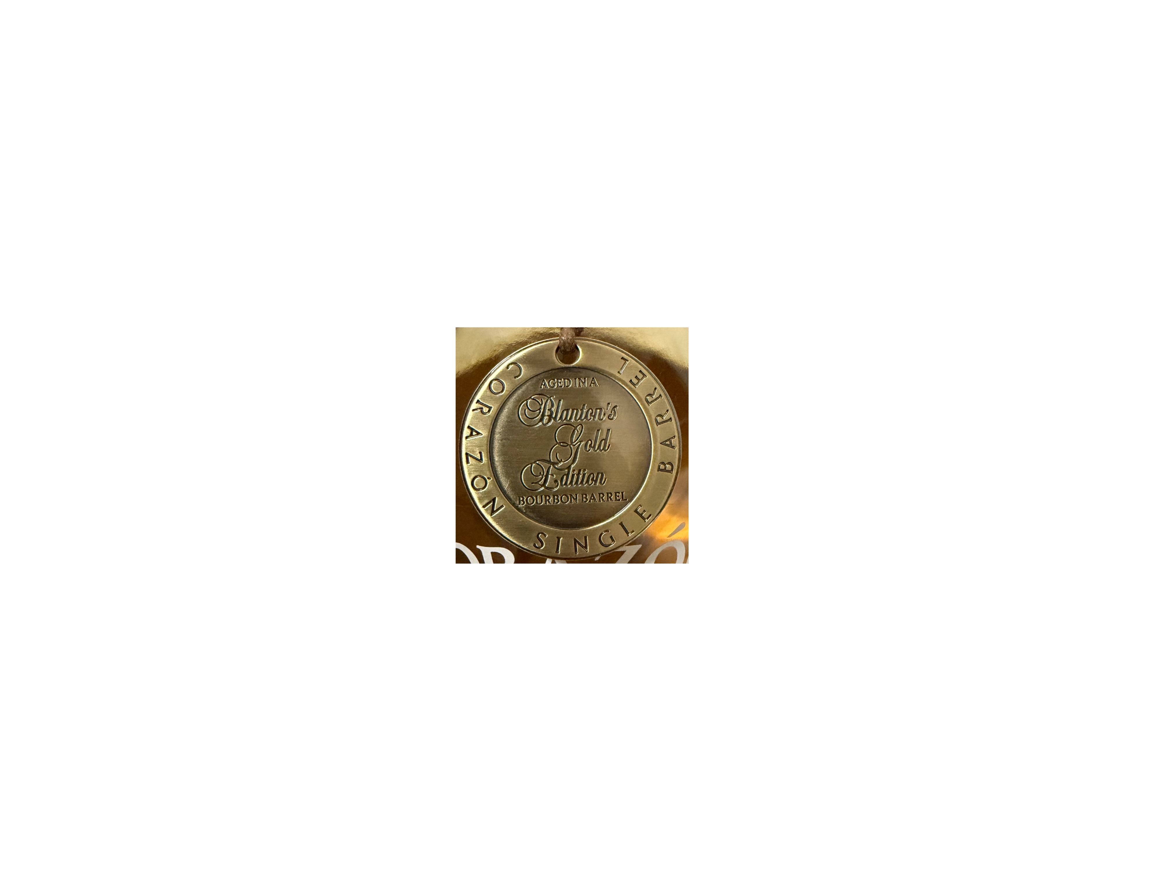 Corazon Single Barrel Reposado Tequila Aged in BLANTON'S GOLD Bourbon Barrels 750ml