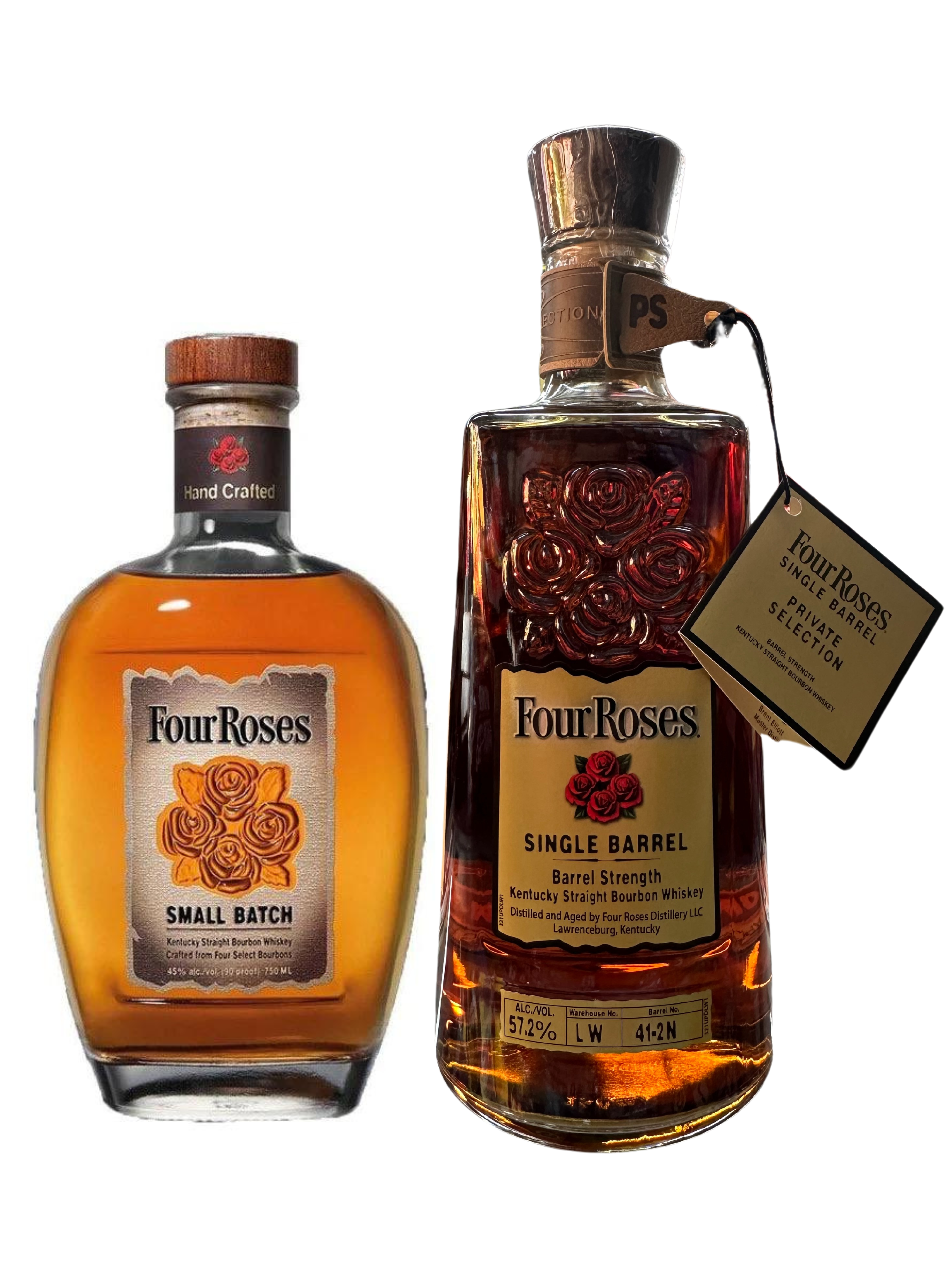 Four Roses OESV Single Barrel Bourbon Private Select Bundle #2 750ml