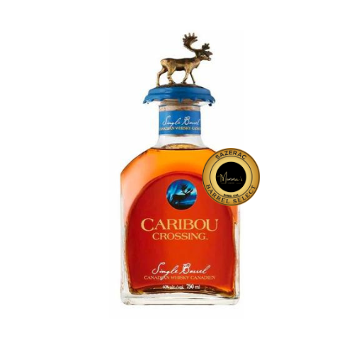 Caribou Crossing Single Barrel Canadian Whisky (Private Select Store Pick) Bundle 750ml