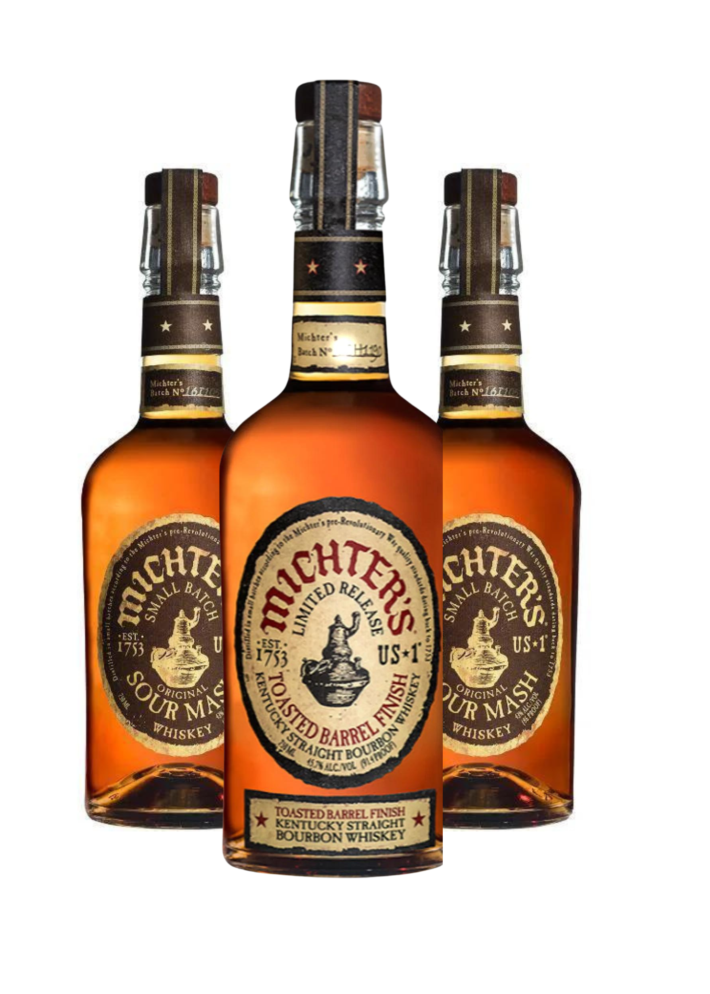 Michter's Toasted Barrel Finish Bourbon Whiskey BUNDLE 2024