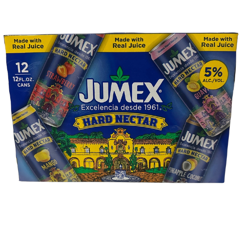 Jumex Hard Nectar Juice 12 pack Variety Pack Cans