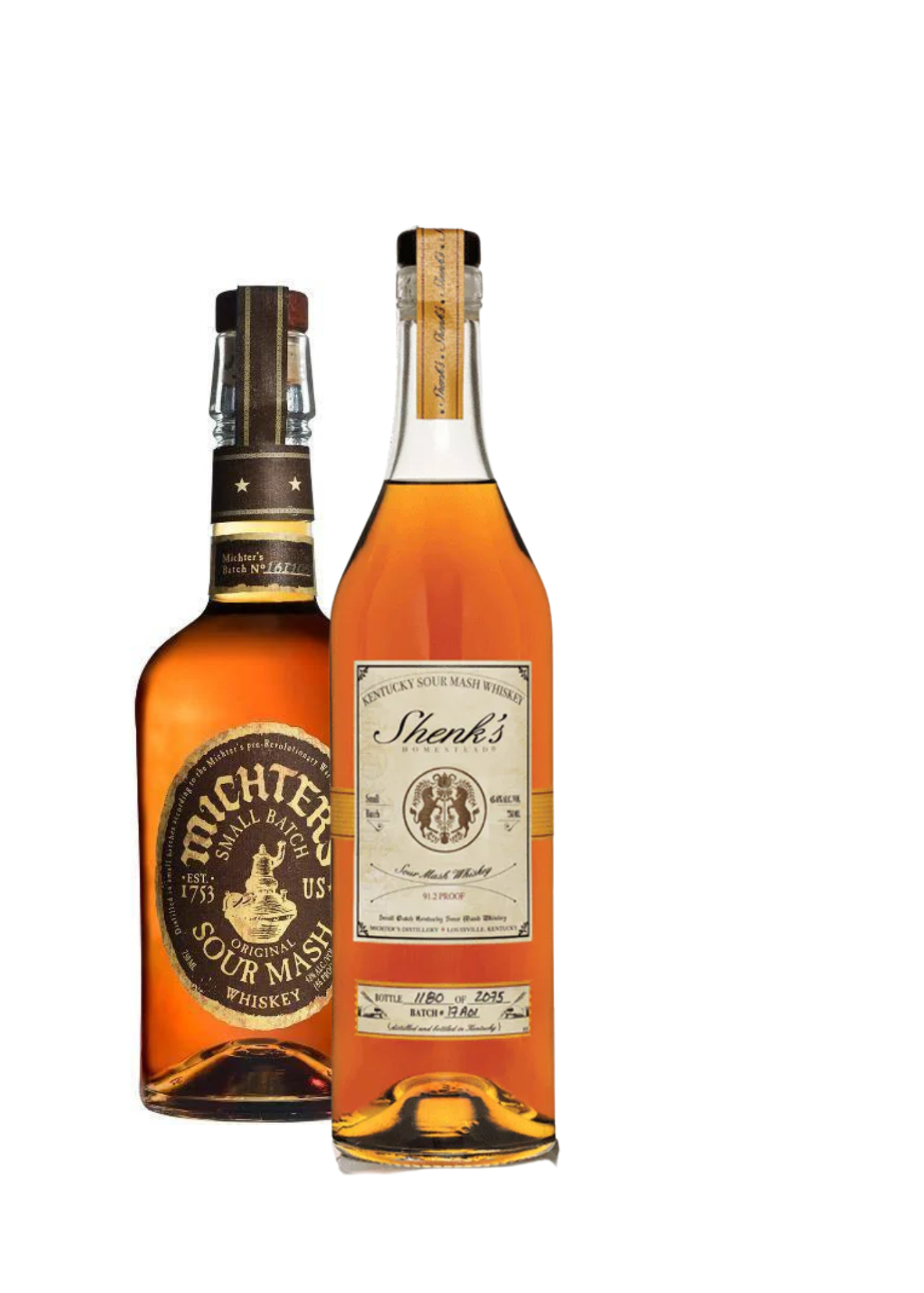 Shenk's Homestead 2024 Sour Mash Whiskey 750ml (Bundled with 1 Bottle Michter's 750ml)