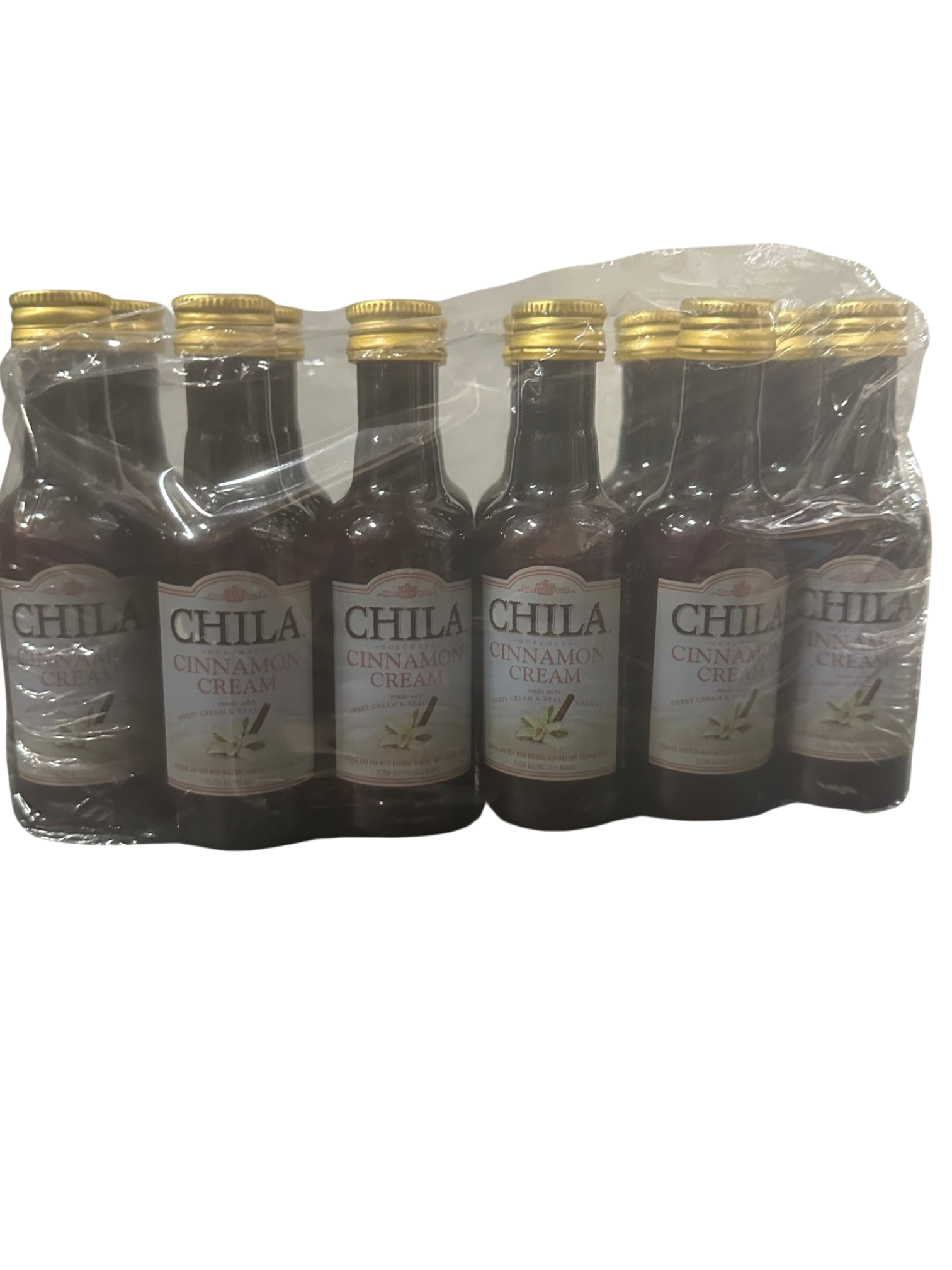 Chila Cinnamon Cream Mini Shots (12 Pack Of 50ML)