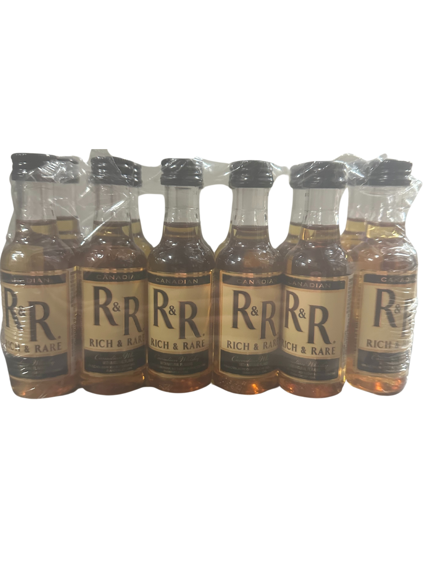 Rich & Rare Canadian Whiskey Mini Shots (12 Pack Of 50ML)