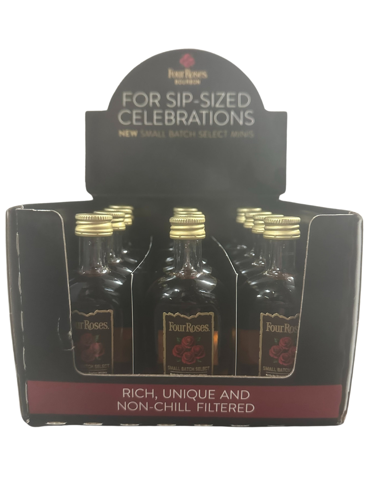 Four Roses Small Batch Select Mini Shots (12 Pack Of 50ML)