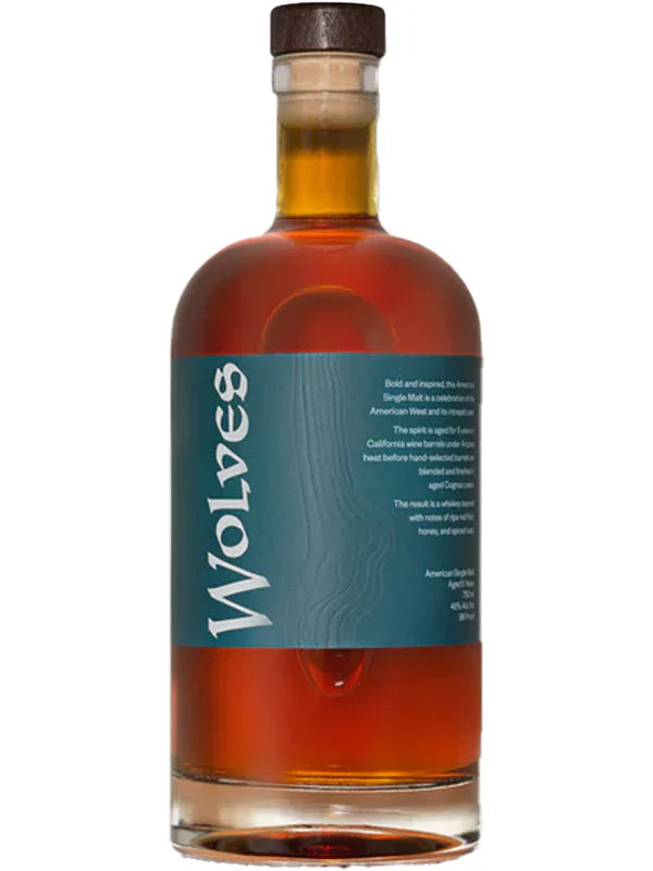 Wolves 5 Year Old American Single Malt Whiskey 750ml