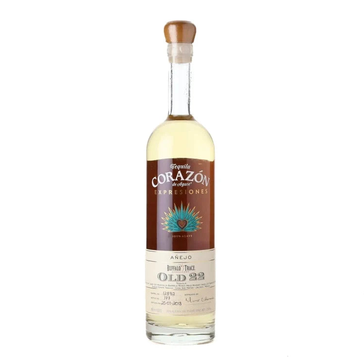 Corazon de Agave Expresiones 'Old 22' Buffalo Trace Barrel aged Anejo Tequila (2018 Release) 750ml