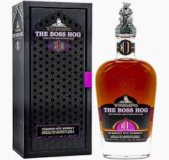 WhistlePig The Boss Hog XI The Juggernaut Straight Rye Whiskey 750mL