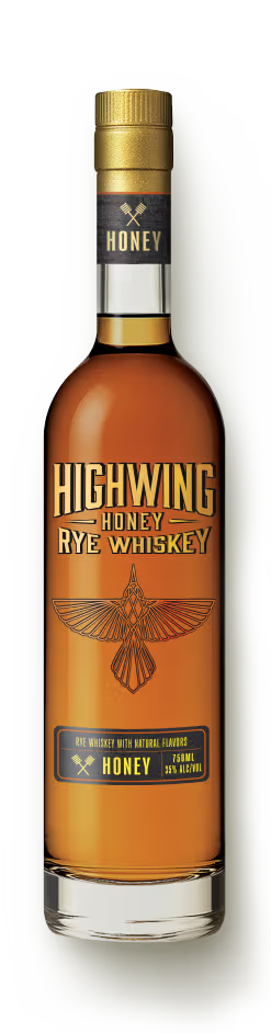 HIGHWING Honey Rye Whiskey 750ml
