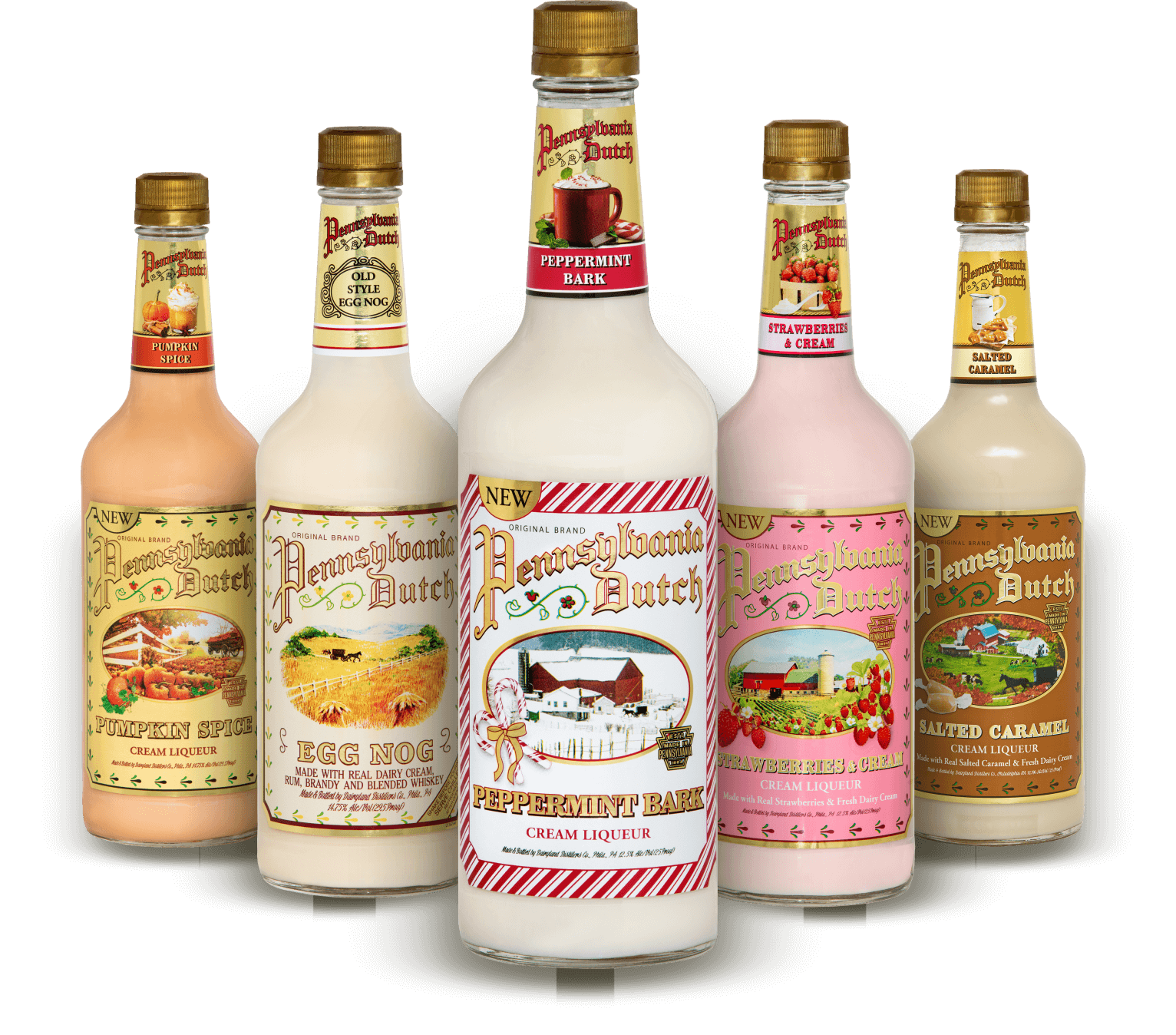 Pennsylvania Dutch Cream Liqueurs Bundle 750ml