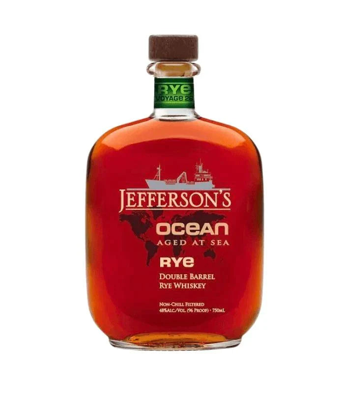 Jefferson’s Ocean Aged At Sea Voyage 26 Double Barrel Rye Whiskey 750ml
