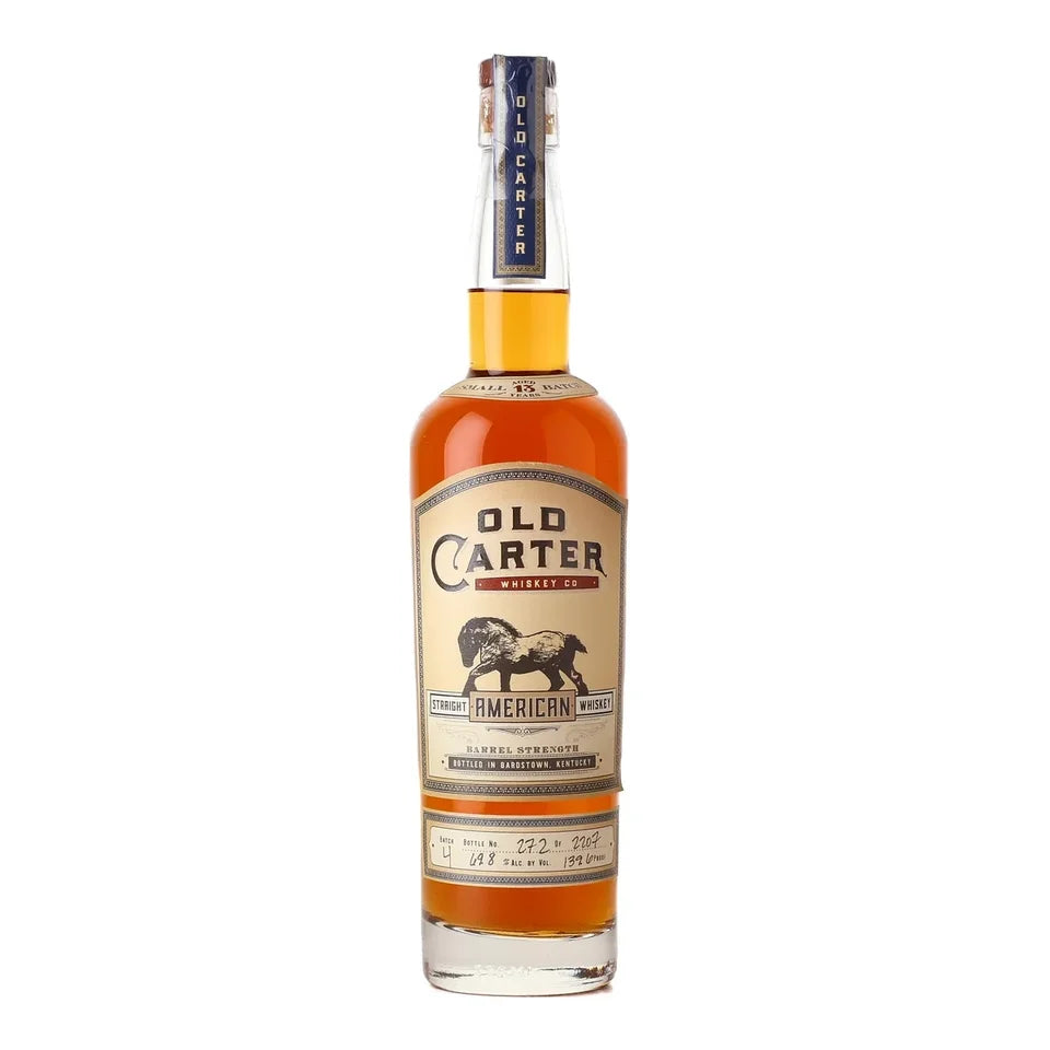 Old Carter Batch 4 Straight American Whiskey 139.6 Proof 750ml