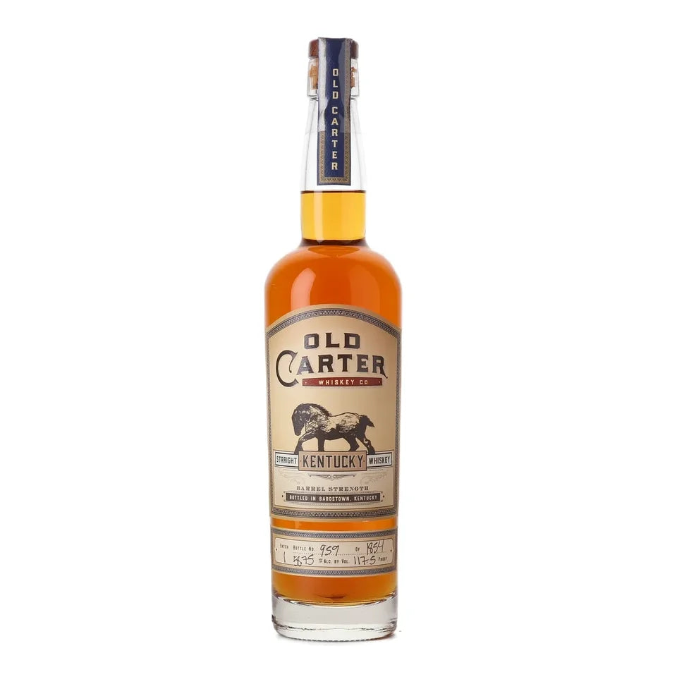 Old Carter Batch 1 Straight Kentucky Whiskey 117.5 Proof 750ml