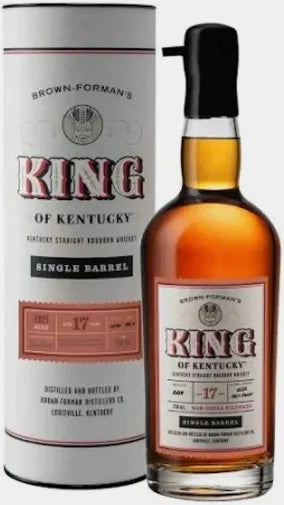 King Of Kentucky 17 Year Old Bourbon 2025 Release Single Barrel #57 126.8 Proof