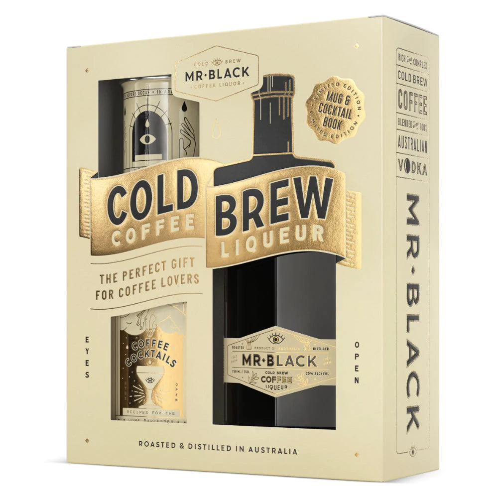 Mr Black Cold Brew Coffee Liqueur Espresso Martini Gift Pack