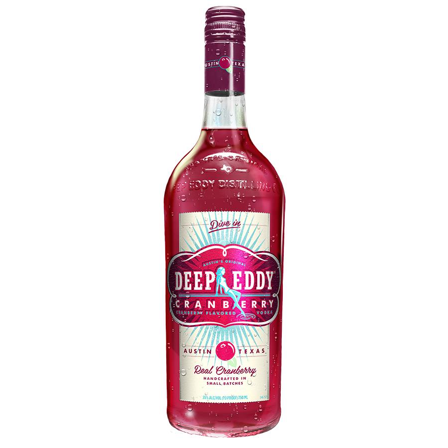 Deep Eddy Cranberry Flavored Vodka 750ml