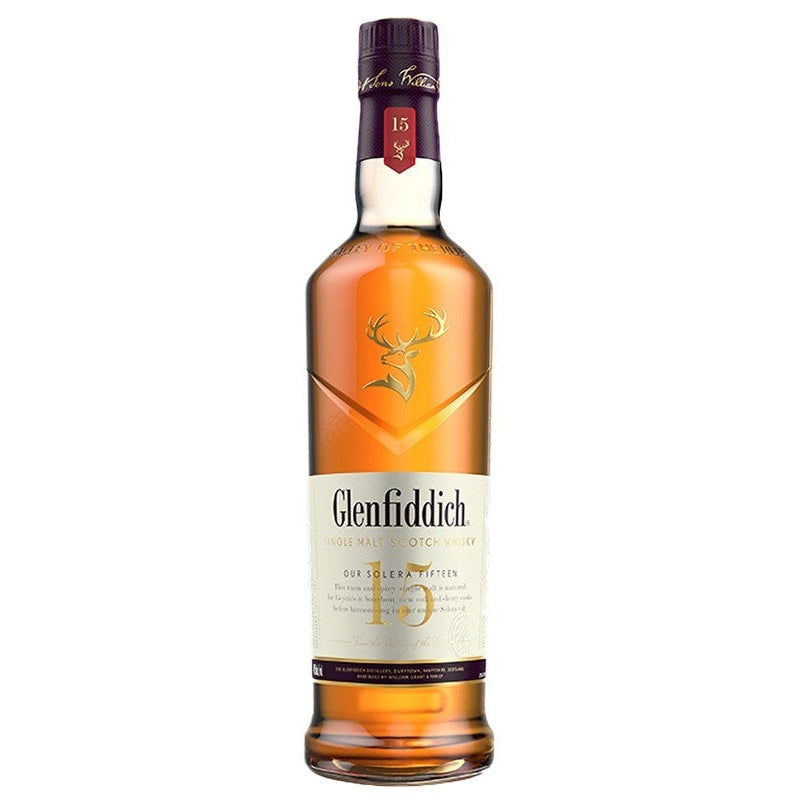 Glenfiddich 15 Year Old Scotch Whisky 750ml