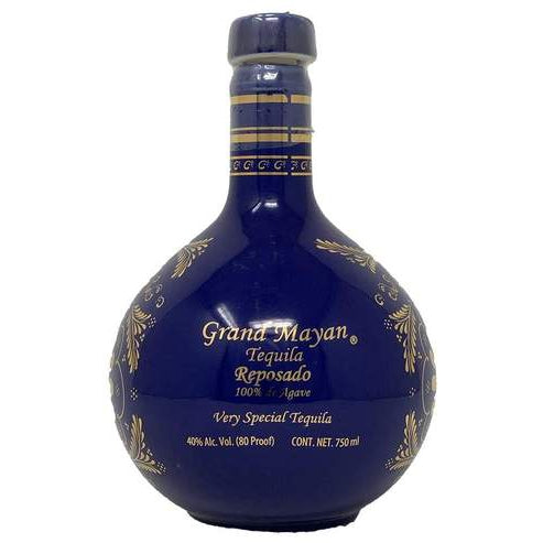 Mayahon Buy Grand Mayan Tequila Reposado 750ml - Order Online – Bottle Broz