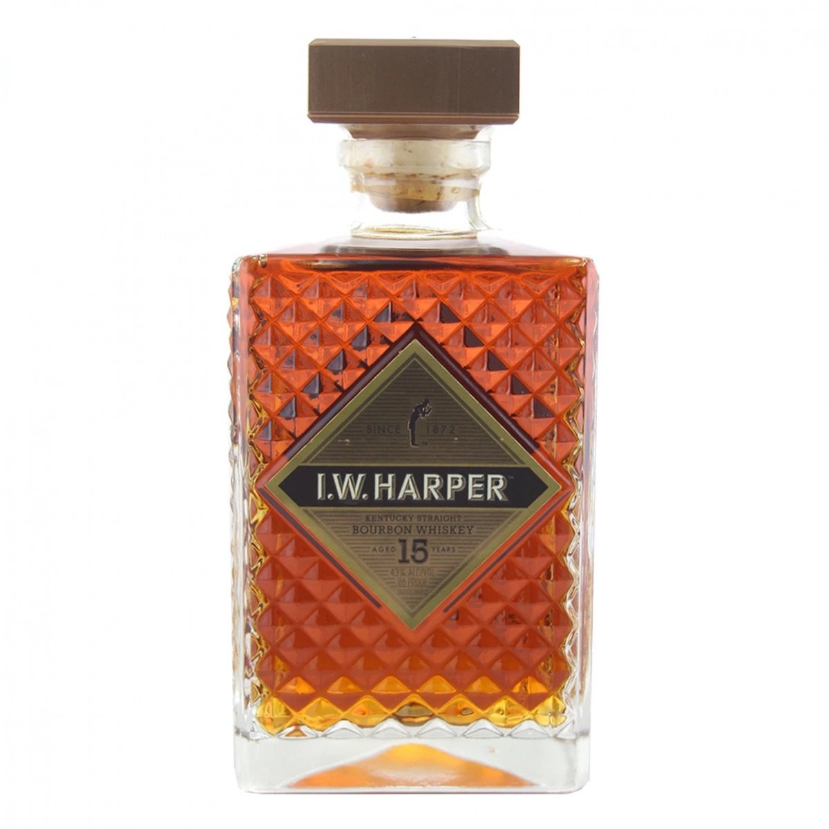 I.W. Harper Aged 15 Years Kentucky Straight Bourbon Whiskey 750ml