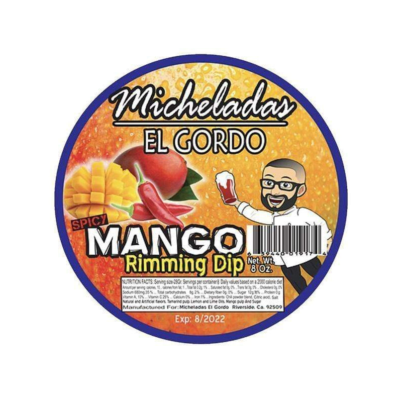 Micheladas El Gordo Spicy Mango Rimming Dip Chamoy 8oz