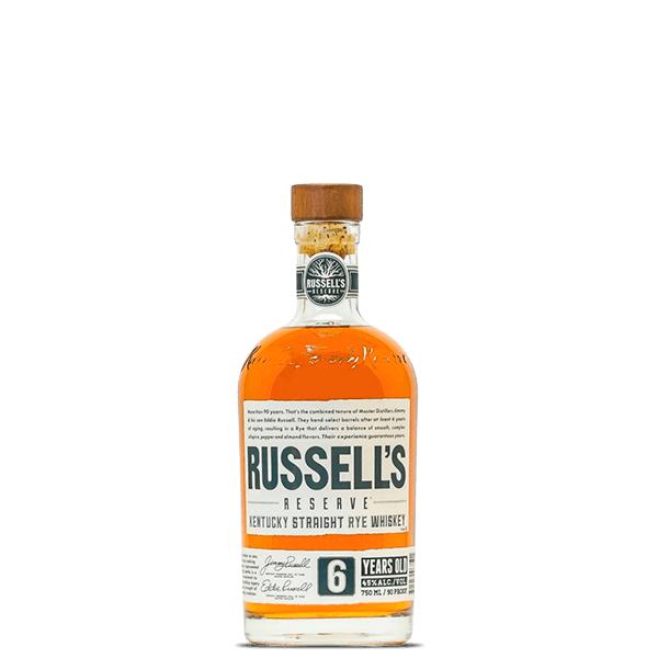 Russell's Reserve 6 Year Old Small Batch Kentucky Straight Rye Whiskey 750ml