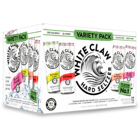White Claw Hard Seltzer Variety Pack No. 1 12pk